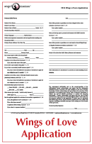 Wings of Love Application